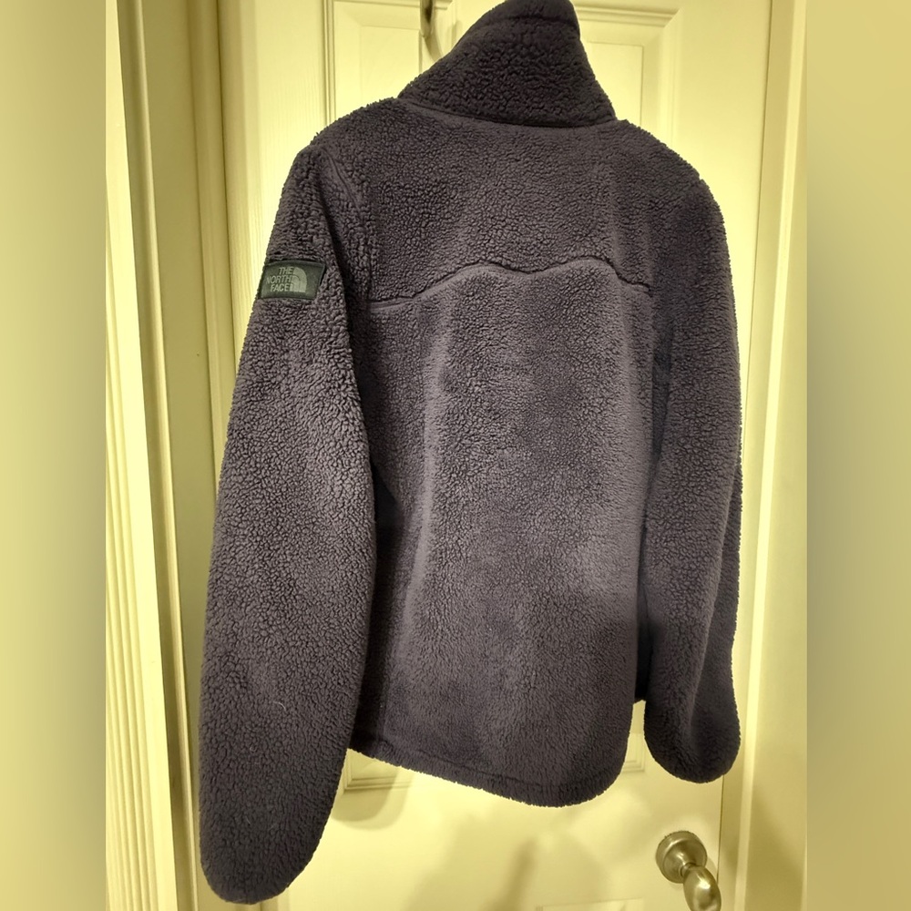 North Face Campshire Shawl Collar Sherpa Pullover Women's Size Medium - Picture 2 of 5